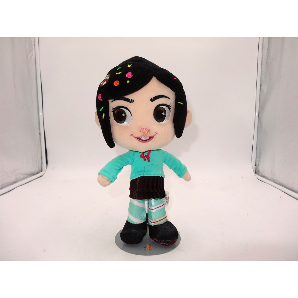 Disney Store Vanellope Von Schweetz Plush Doll Stuffed Toy Wreck It Ralph 13"